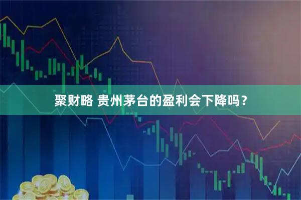 聚财略 贵州茅台的盈利会下降吗？