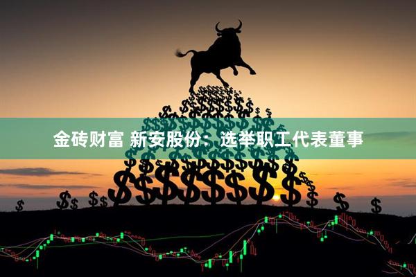 金砖财富 新安股份：选举职工代表董事